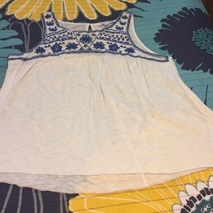 Embroidered American Eagle Top